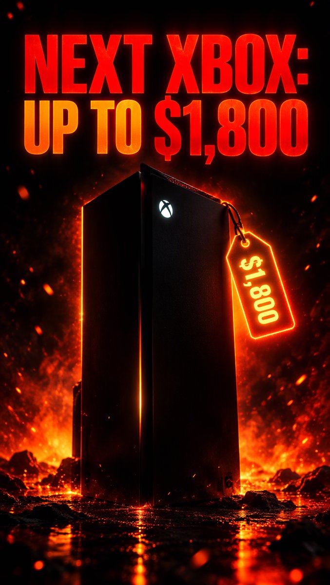 Xbox's Next Console Reportedly Hits $1,800