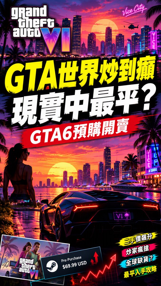 科技一分鐘｜9月17日｜GTA6 預購開賣！遊戲世界炒到癲 現實中最平？