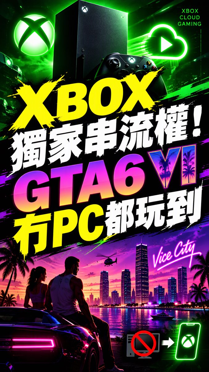 科技一分鐘｜10月7日｜Xbox 獨家串流權！GTA6 冇PC都玩到？