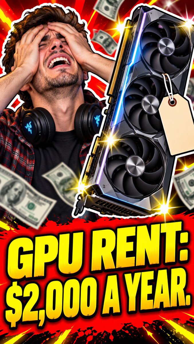 GPU Rent: $2,000 a Year — the Vertical Portrait Cut 📱 (NX Tech Tips #39V-C)