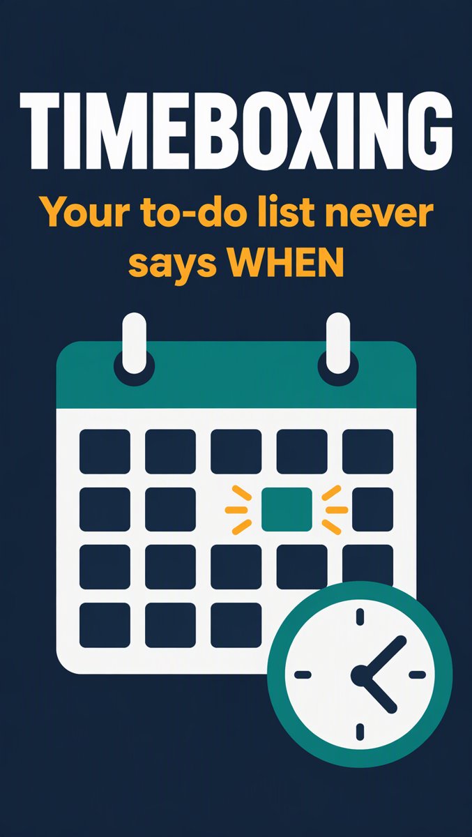 Timeboxing: Your To-Do List Never Says When