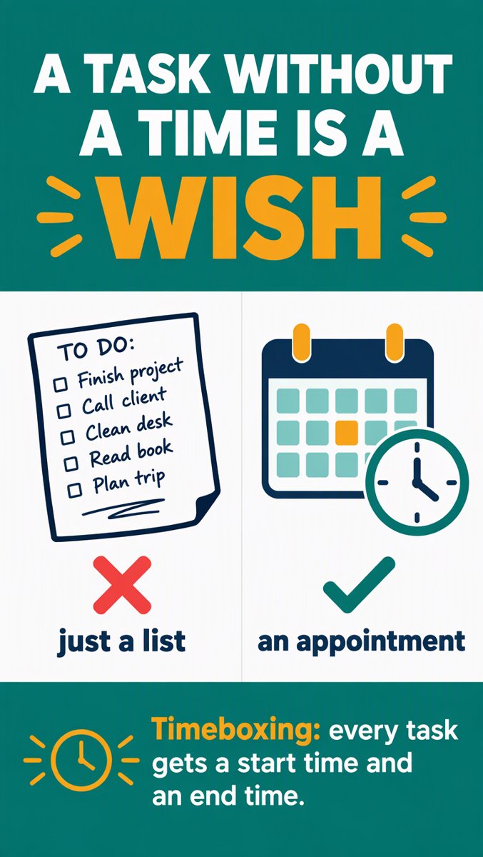 A task without a time is a wish