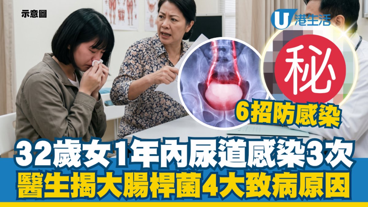 尿道炎反覆發作因為不乾淨?32歲女一年三次尿道炎!醫揭4大致病死穴