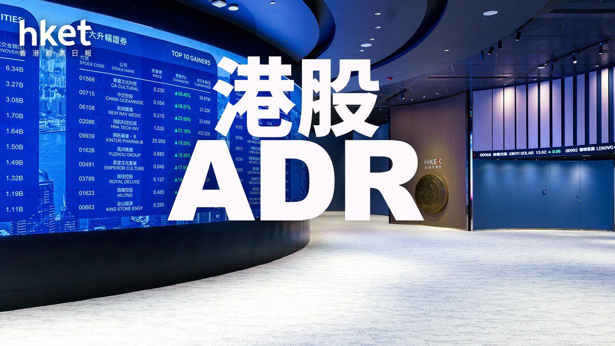 【港股夜期+ADR】京東美股低港1% 夜期跌64點(不斷更新)