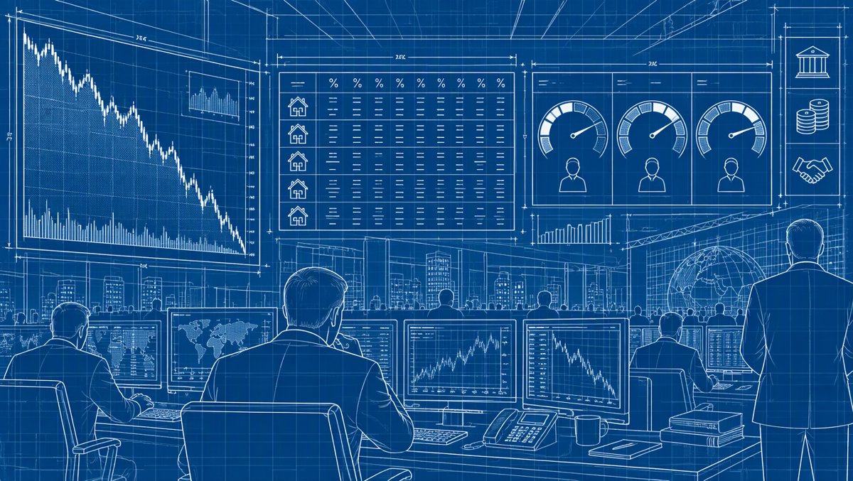 Data visualization of FICO's 26.52% one-day collapse on trading terminals