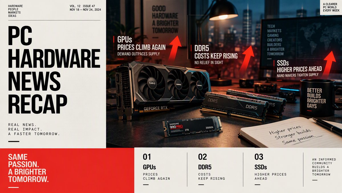 RAMgeddon Week: 5090s Behind the Counter, DDR5 Up 500%, and Prime Day Is Your Only Friend — nxpc Weekly Recap (Oct 10)
