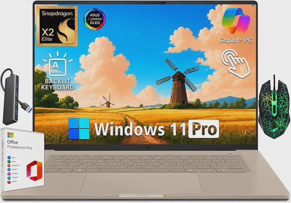 ASUS Zenbook A16 with Snapdragon X2 Elite Extreme
