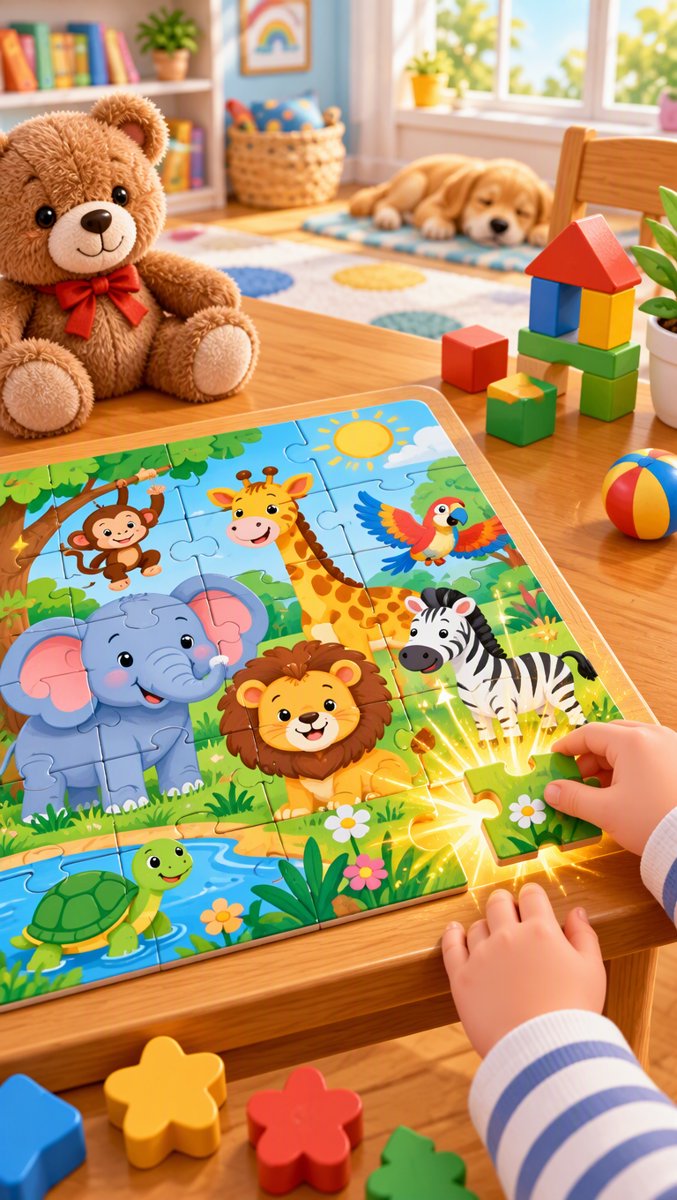 Let's do a puzzle — 拼图