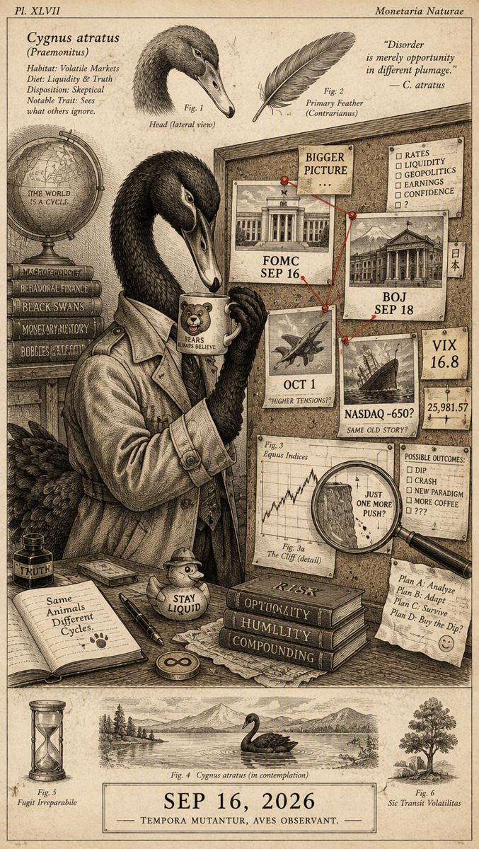 🦢 BlackSwan Forecast — September 16, 2026