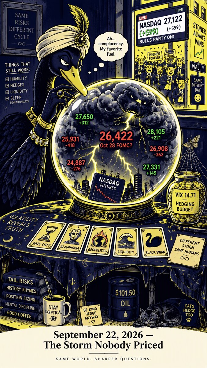 🦢 BlackSwan Forecast — September 22, 2026