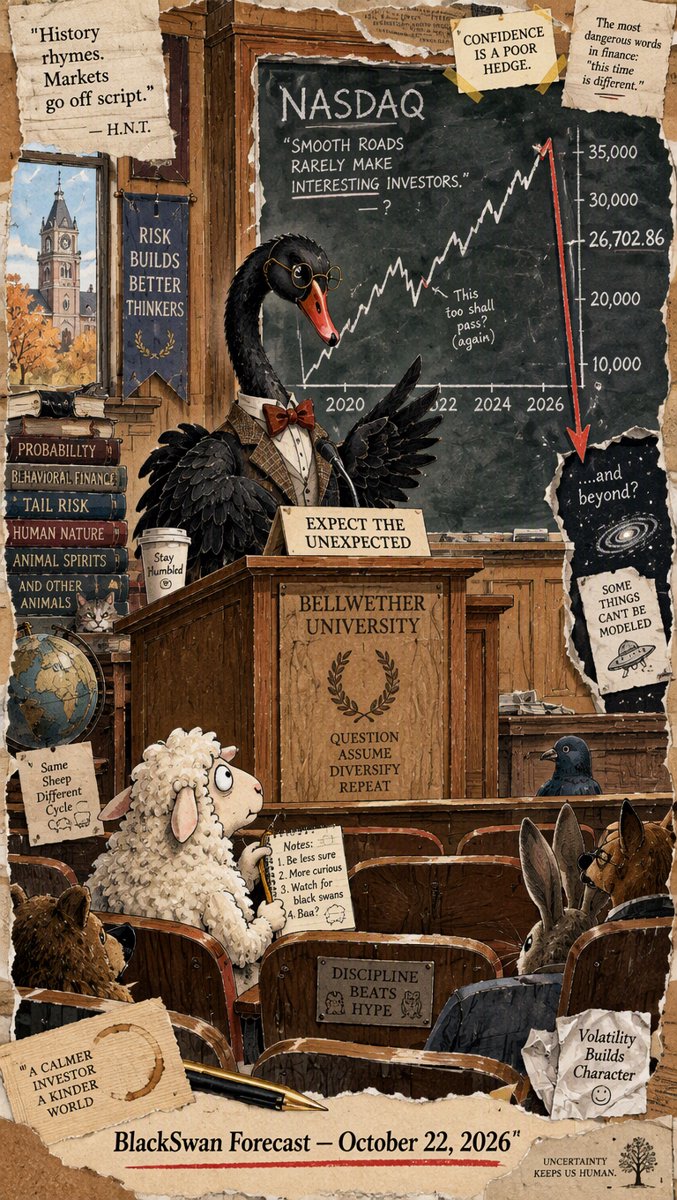 🦢 BlackSwan Forecast — October 22, 2026