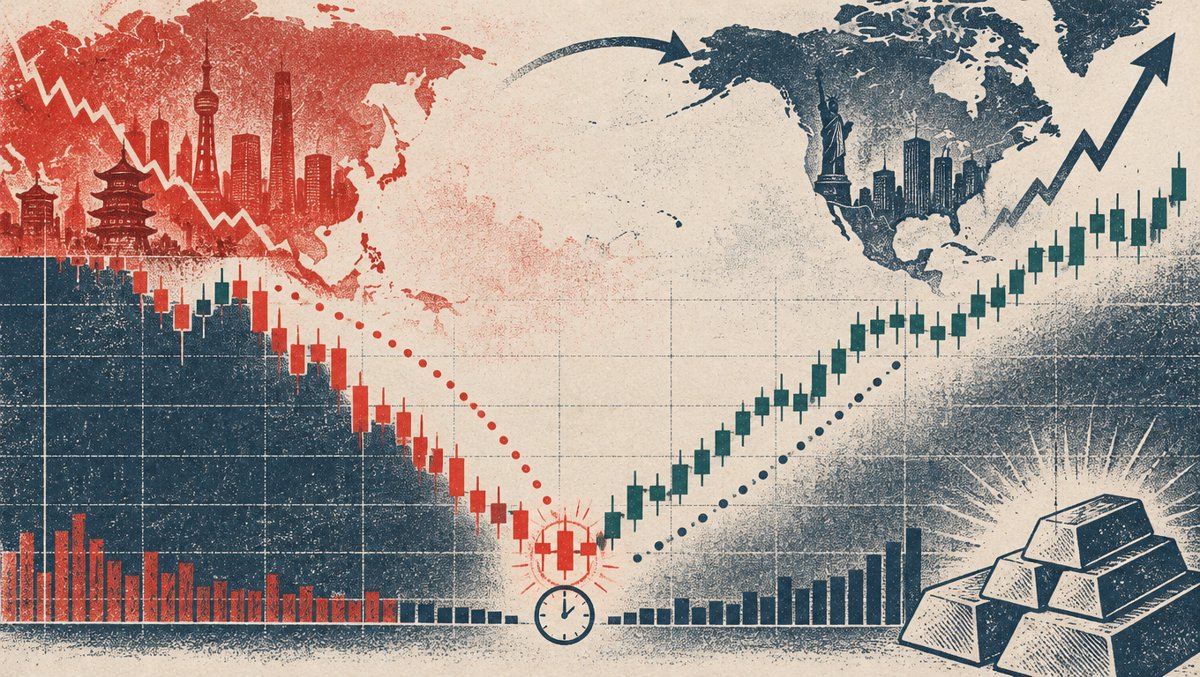 🟡 散戶每日指南：開盤恐慌 15 分鐘就是全日谷底——MU $858.00 刻在第一刻鐘、收盤暴拉 8.54% 翻紅，五檔平均跳空 −3.95%、0 牛 5 熊第三日；亞洲股災夜 KOSPI −7.57% 對決道指輪動 +1.08%，黃金結算 $4,147.70，META 30 日 +24.27% 奪冠對決 INTC 季度 −31.70% 墊底，MU 一年 +385.17% 對決 Mag7 +14.25% 的績效鴻溝 — 10 月 15, 2026