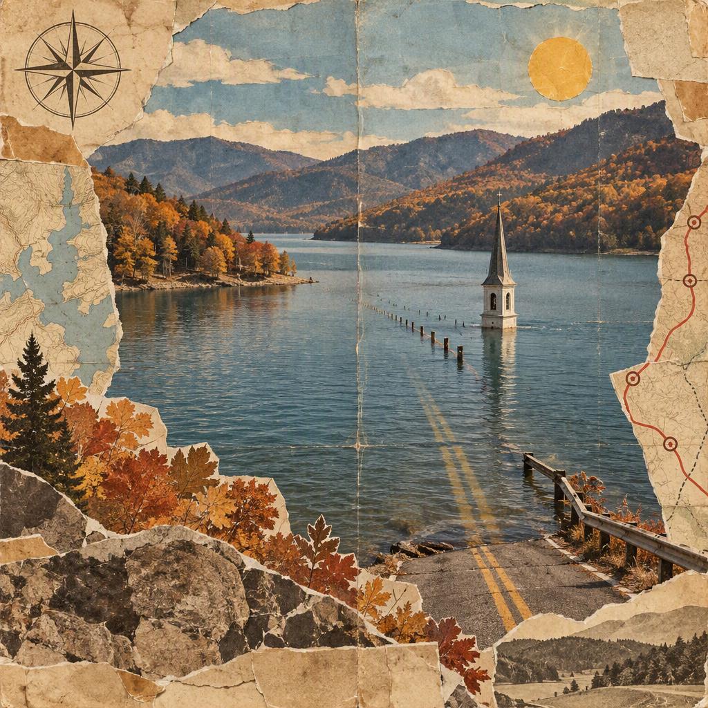 When the Water Lets Go — A Sunday Ballad for the Town That Surfaces Every Fall