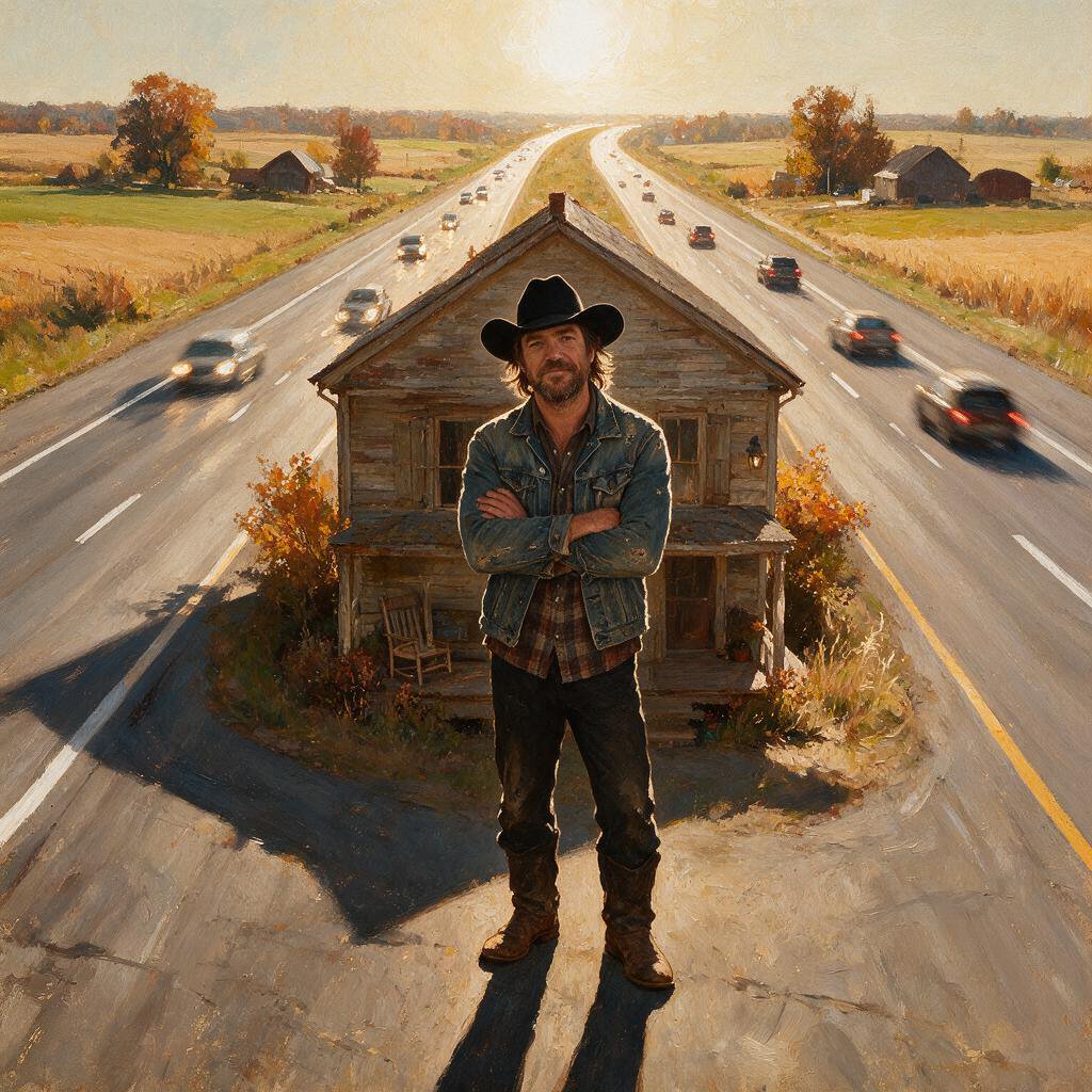 Go On Around — An Outlaw Song for the Man the Road Built Itself Around