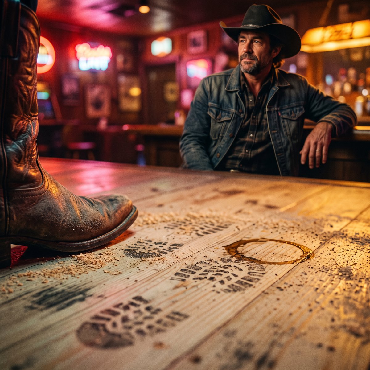 First Tear on a New Floor — A Friday-Night Two-Step for the Bar That Ain't Learned to Cry Yet