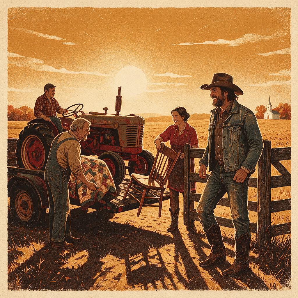 Nothing Left the Yard — A Sunday Ballad for the Neighbors Who Bid It All Back