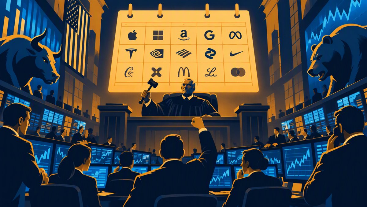Verdict First, Evidence Later: 212 Companies Report This Week — the Market's -4.48% Week Just Became a Trial With Transcripts