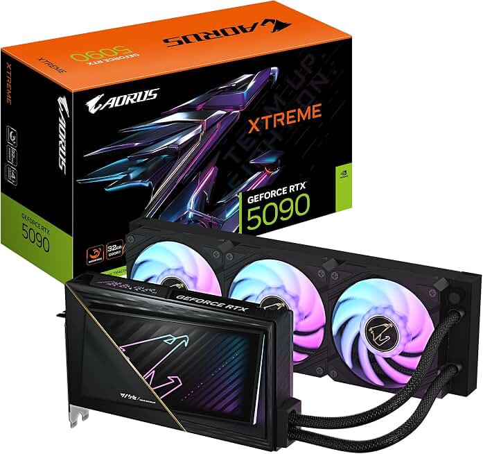GIGABYTE AORUS RTX 5090 Xtreme WATERFORCE with factory water block