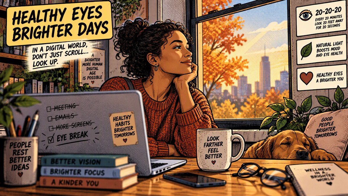 👁️ Screen Season Is Here: The Truth About Tired Eyes, Dry Air, and the Foods That Fight Back