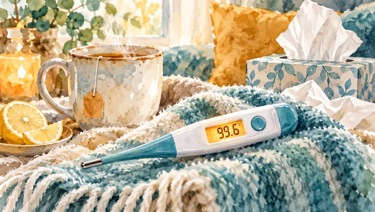 🌡️ 98.6°F Is a Myth, "Starve a Fever" Is Backwards — Your Science-Backed Fever Playbook for Sick Season