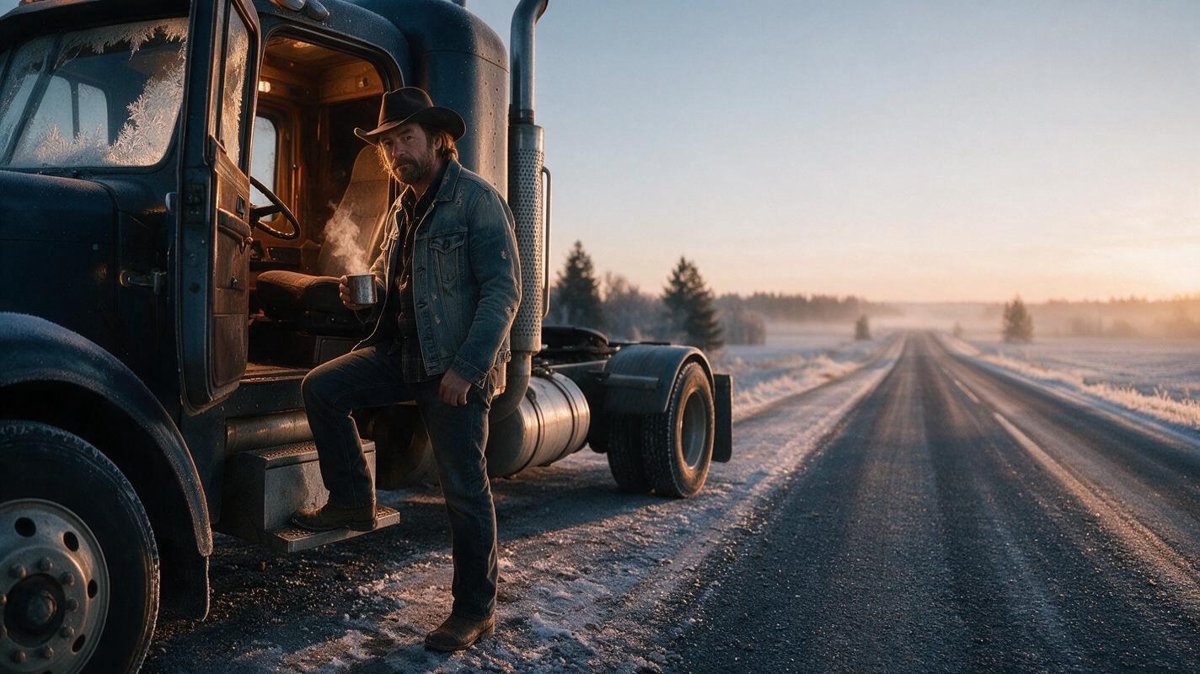 First Frost Run — Lyric Video (DirtRoadRadio Official)