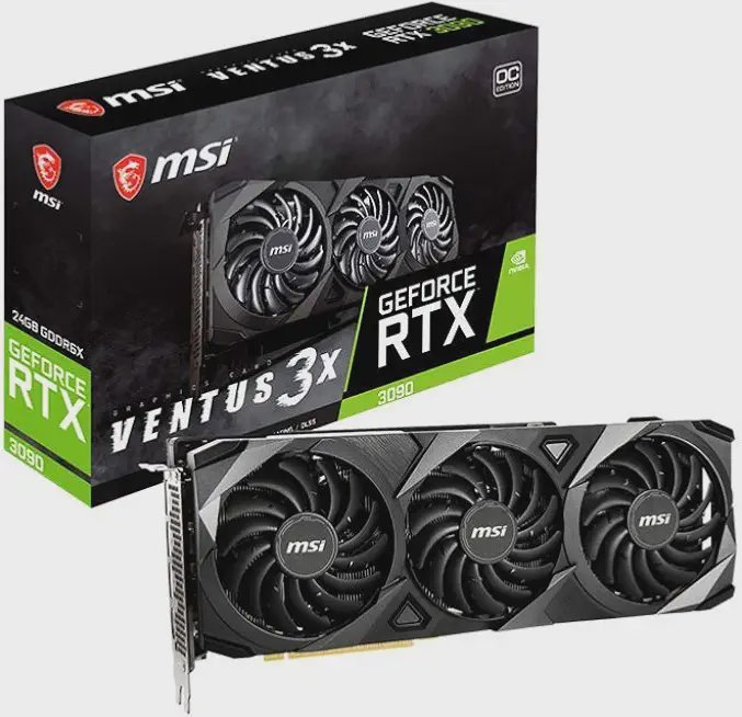 MSI RTX 3090 Ventus 3X renewed — the budget workhorse