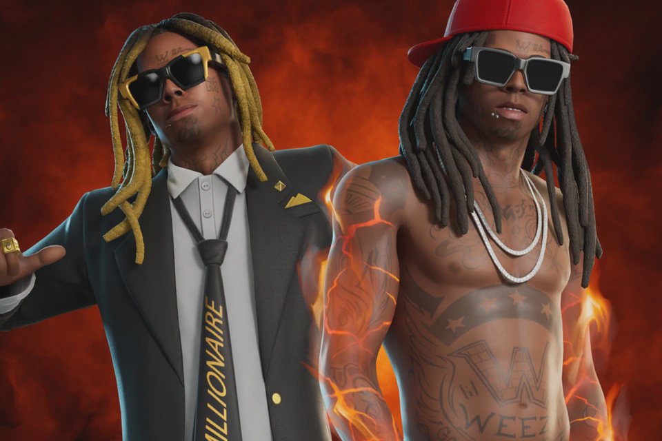 Lil Wayne 正式加入《Fortnite》Icon Series