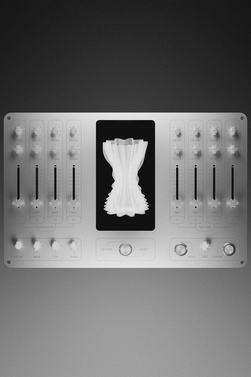 STANITEMS 推出 Form Synthesizer,將 3D 建模變成猶如樂器演奏