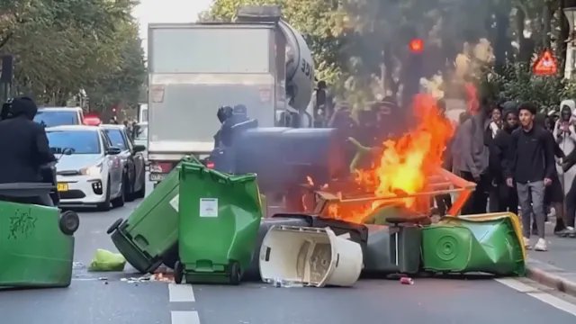 法國學生抗議運動持續 教育部長稱目標周三讓受影響學校復課(何泳薇報道)