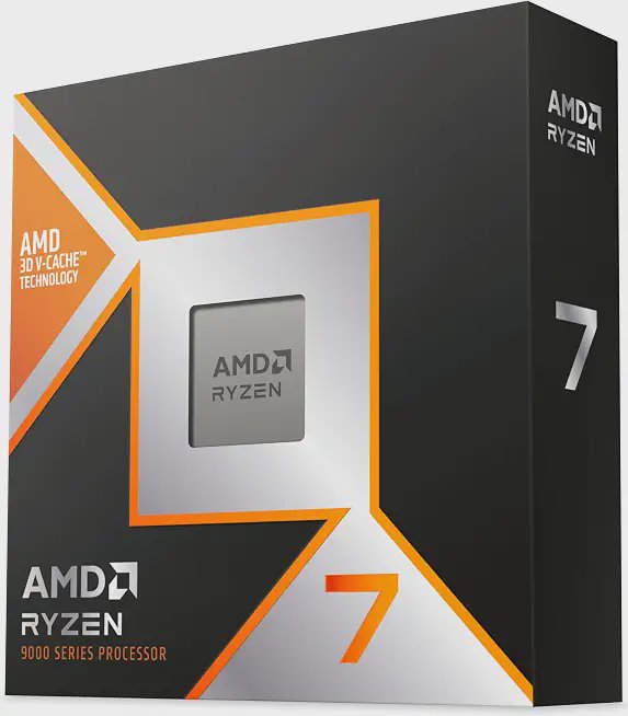AMD Ryzen 7 9800X3D processor — live Amazon product photo