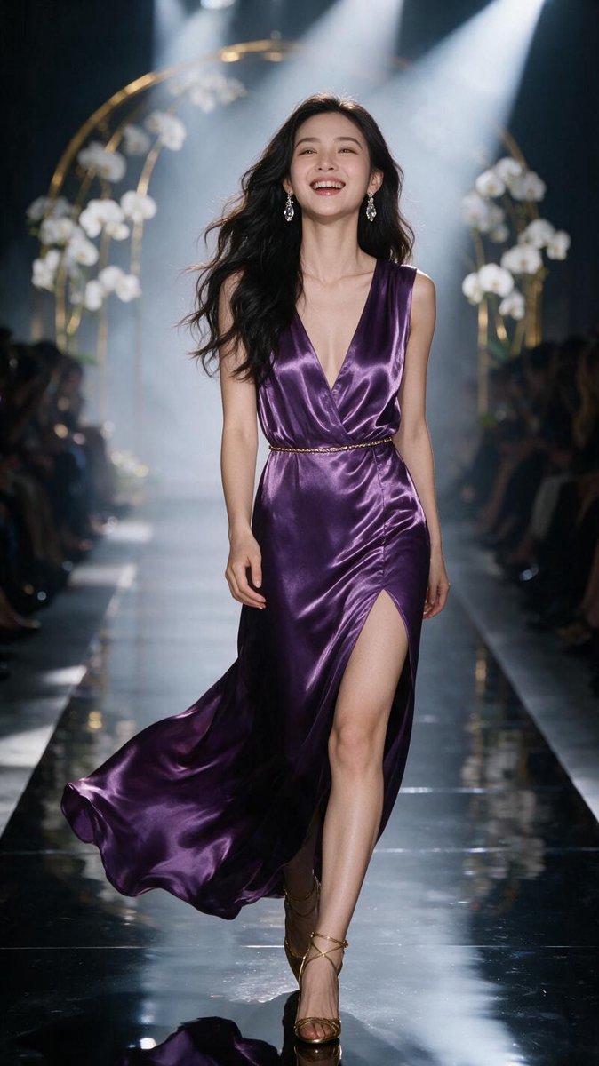 The Violet Hour: Amethyst Couture, Chiffon Twirls & Lilac Lace 💜✨
