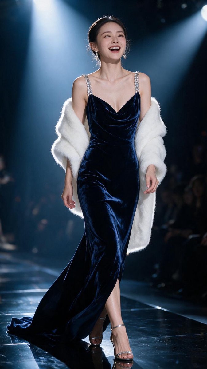 The Frost Queen Edit: Midnight Velvet, Crystal Couture & a White-Feather Angel Finale โ๏ธโจ