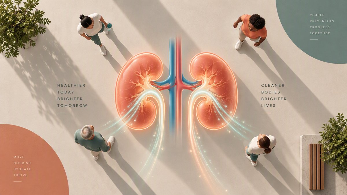 🫘 The Silent Filter: Your Kidneys Clean 150 Quarts of Blood a Day — And Most of Us Never Say Thank You