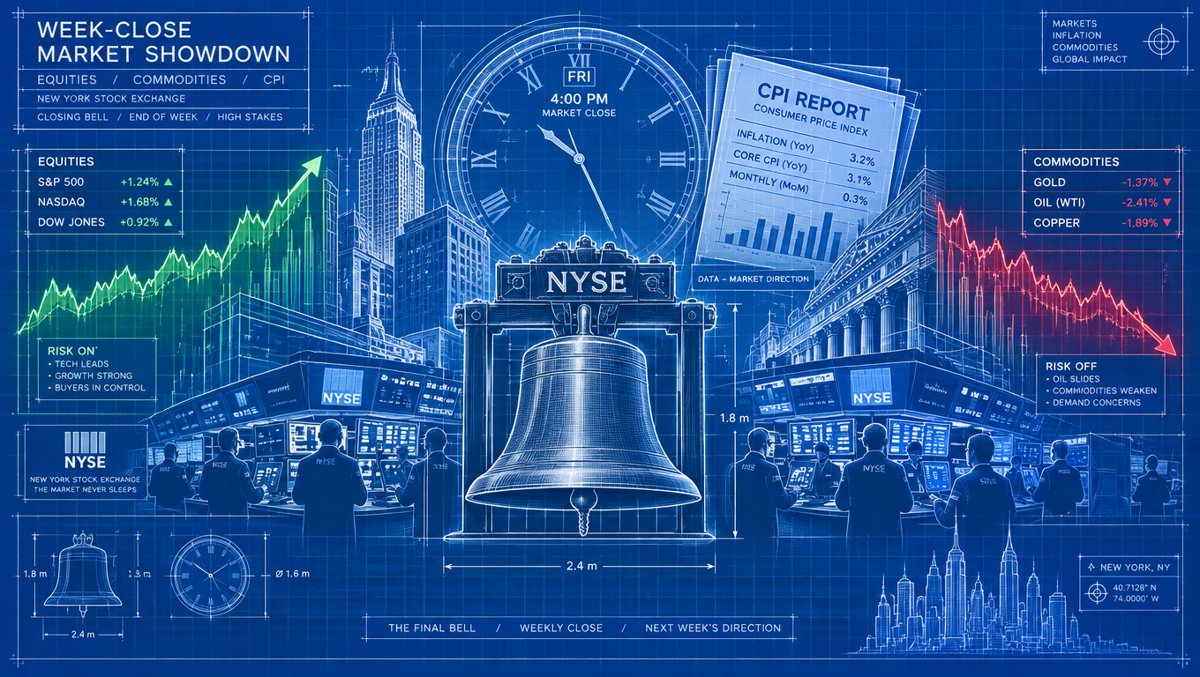 🟡 Market Overview: Oil Reverses, Oracle Rescues, and CPI Holds the Keys — September 11, 2026