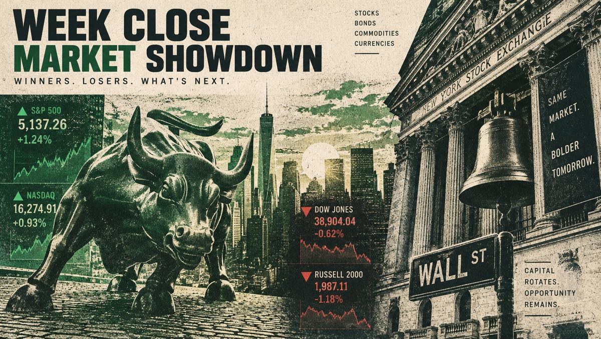 🔔 Market Overview: The Friday Showdown — Dow Futures Lead, Nasdaq Lags, and the 0-for-5 Chip Board Waits on Bank Earnings and Warsh's Echo — October 16, 2026