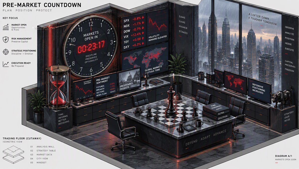 ⏳ Market Overview: Meta and Tesla Fail the Victory Lap — AI Fear Returns, Oil Presses $100, and the 0-for-5 Board Braces for Day 8 — October 22, 2026
