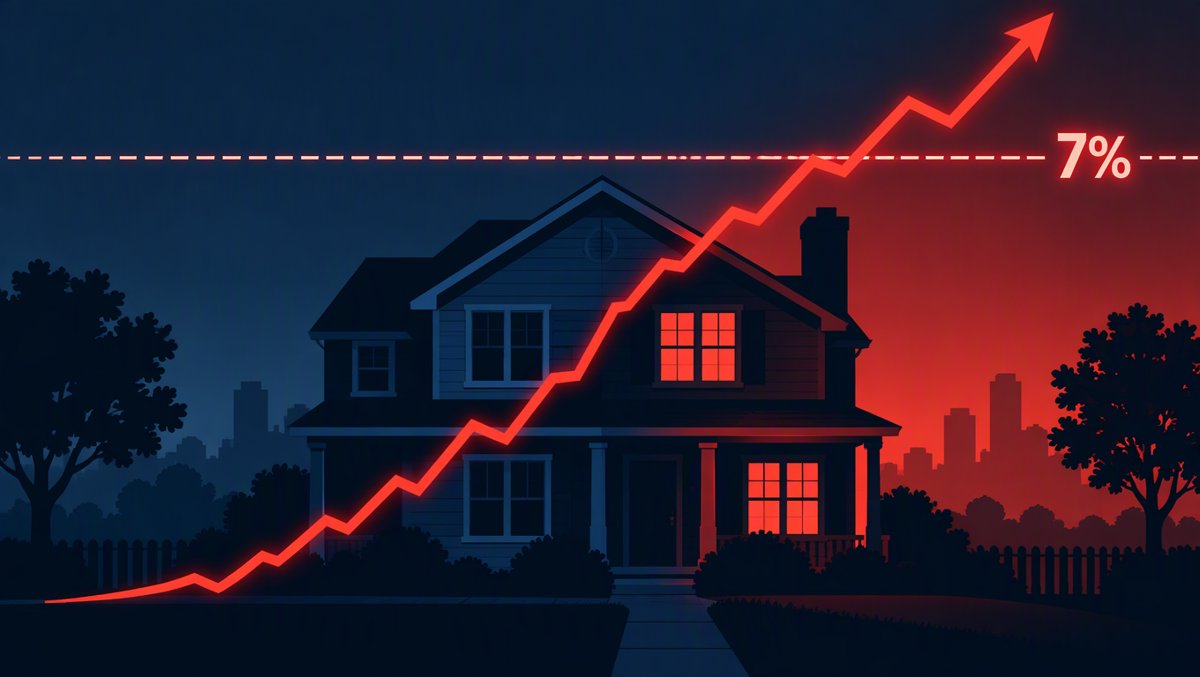 7% Just Broke the Housing Market — and the Fed Says It's Not Done