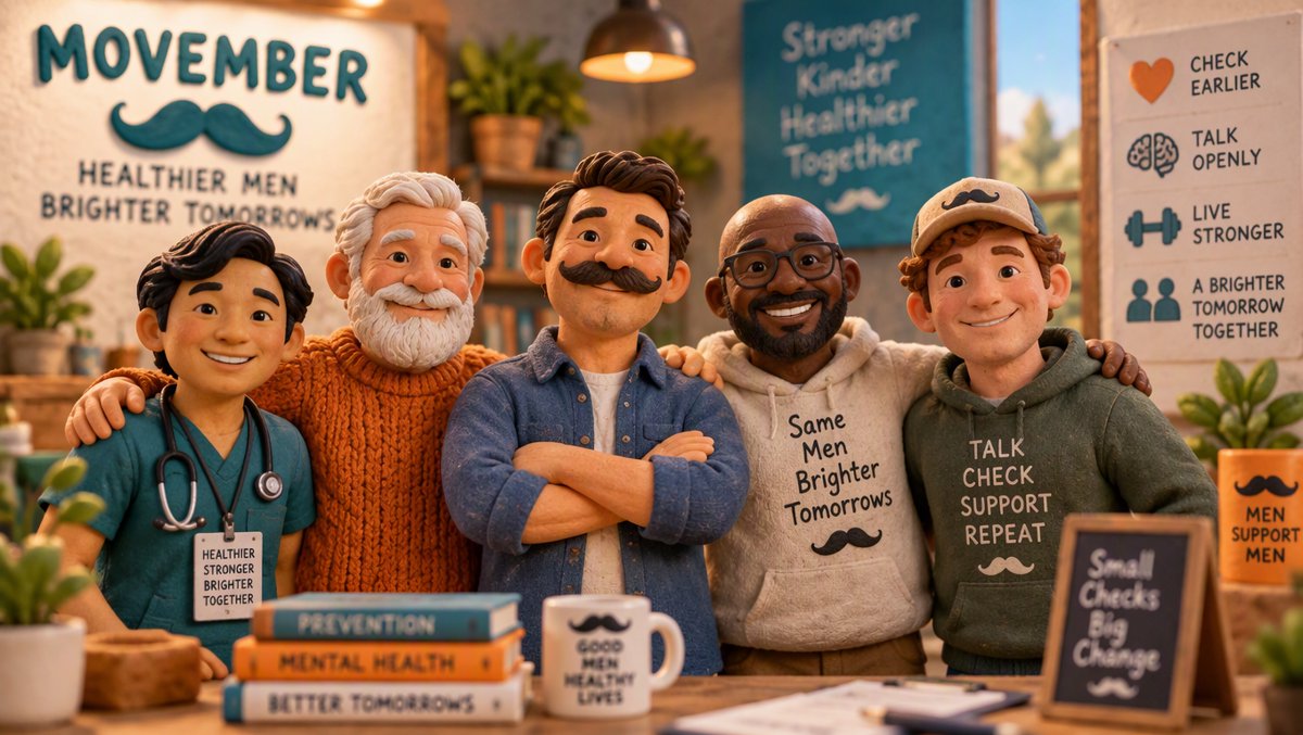 🕺 Mustache Season Is Coming: The Movember Playbook for the Men You Love (Including You)