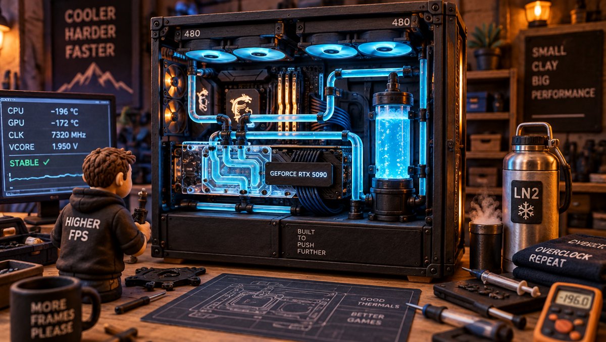 Frostbite & Frequency: The RTX 5090 Overclock Wars Are Heating Up (While Prices Go Cold… Expensive Cold)