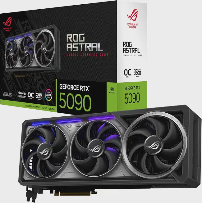 ASUS ROG Astral RTX 5090 32GB graphics card