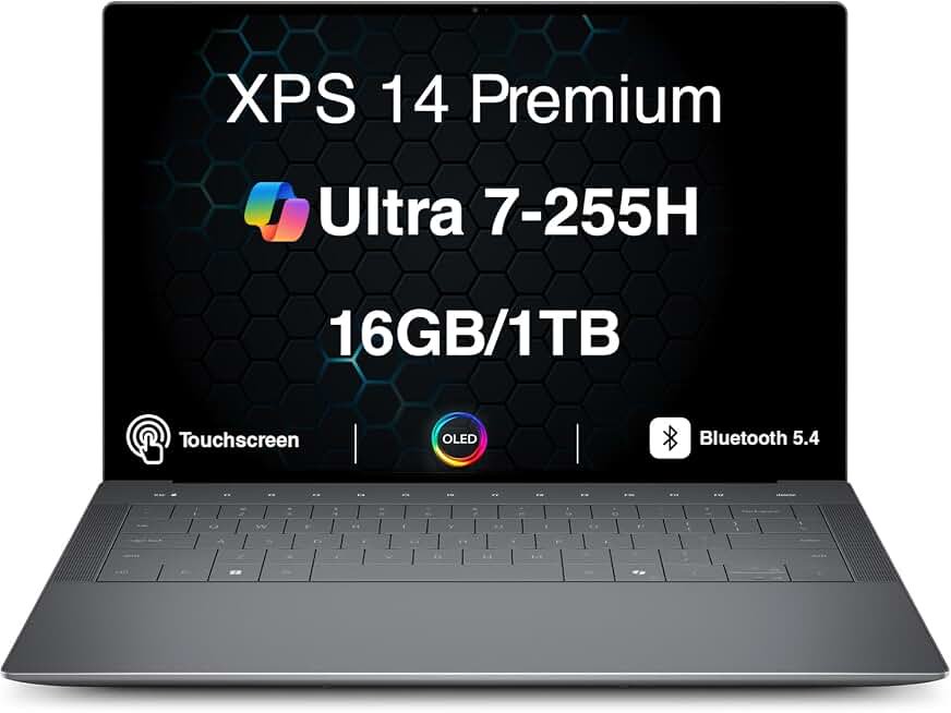 Dell XPS 14 2026 with Intel Core Ultra 7 255H — real product photo