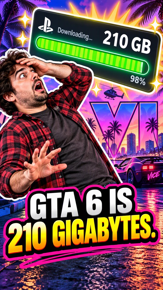 GTA 6 Is 210 Gigabytes — NX Tech Tips SHORT 📱 (Oct 27)