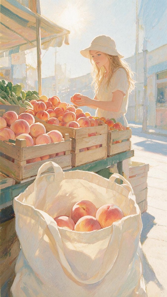 Peach Season Saturday — Animated Music Video
