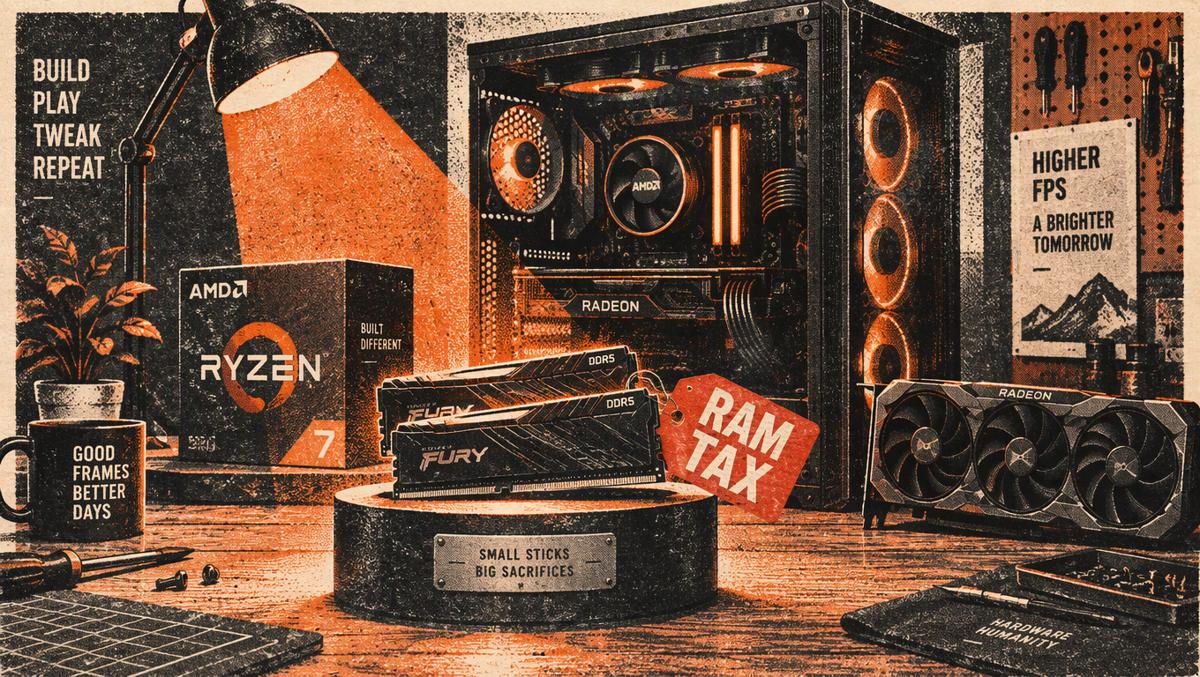 The RAM Tax Build: A $1,700 1440p Beast That Fights Back Against 2026's Insane DDR5 Prices