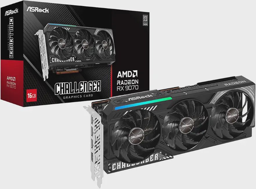 ASRock Radeon RX 9070 Challenger 16GB