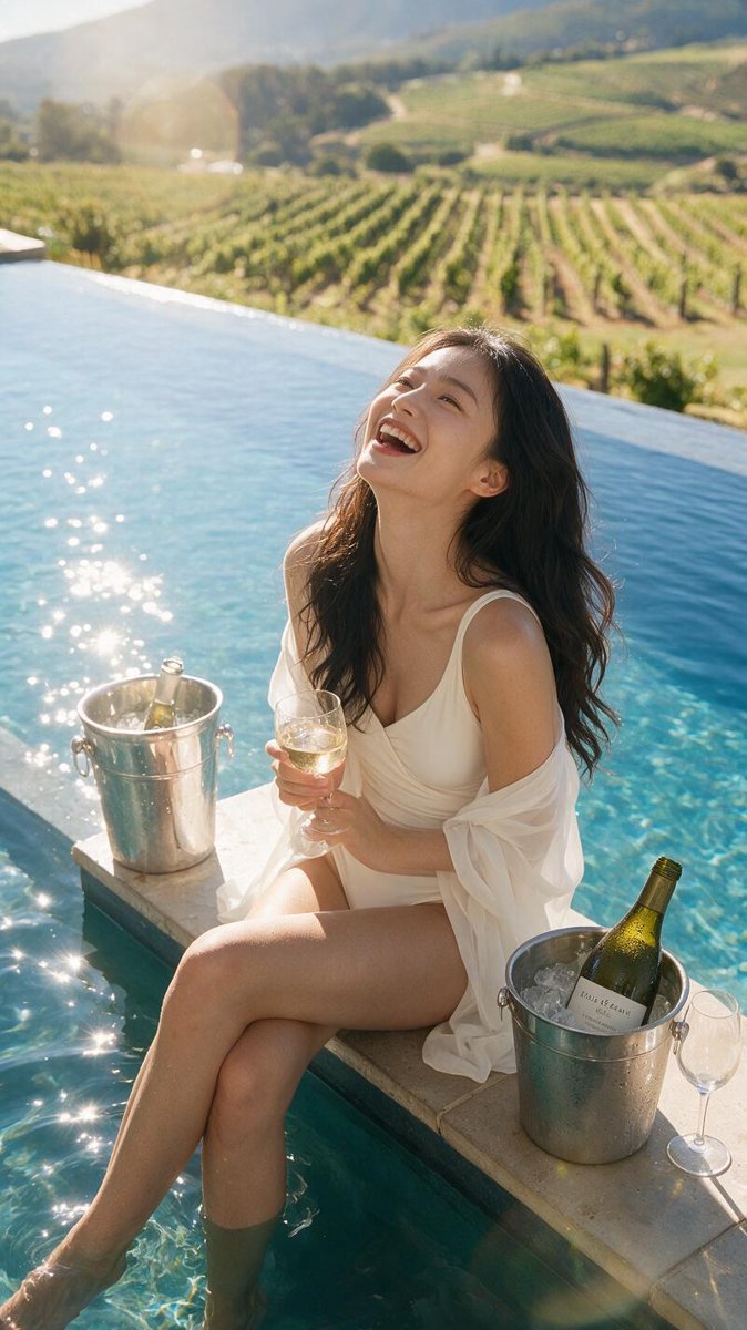 Spring at the Jewel of the Cape: A Private Poolside Tasting at Delaire Graff Estate 💎🌊