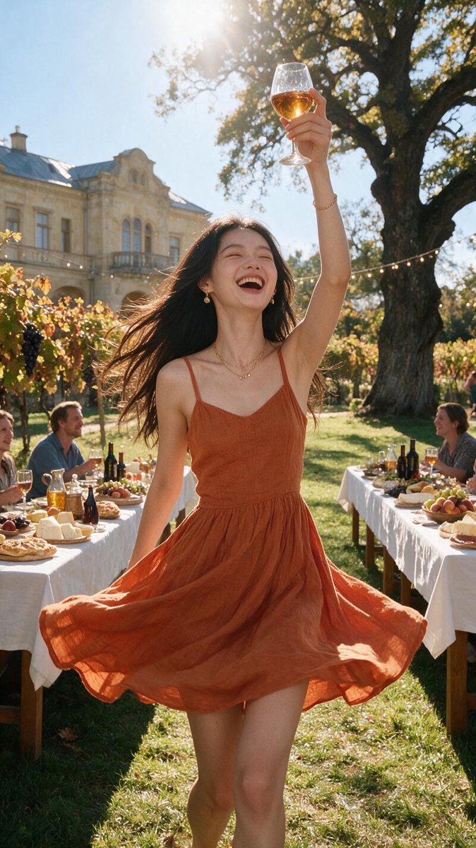 Sundresses & Supras: A Rtveli Harvest Sunday at Château Mukhrani 🍇✨
