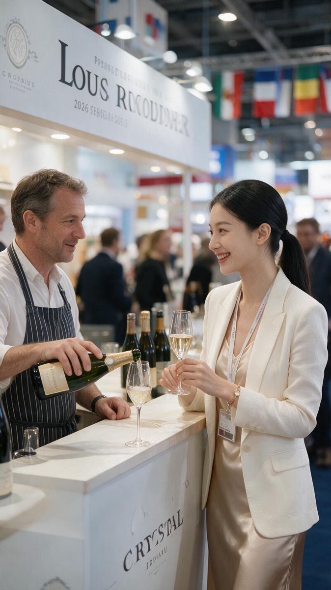 The World's Longest Table: My Monday Inside SIAL Paris 2026, Where Cristal Meets Tignanello 🥂🇫🇷