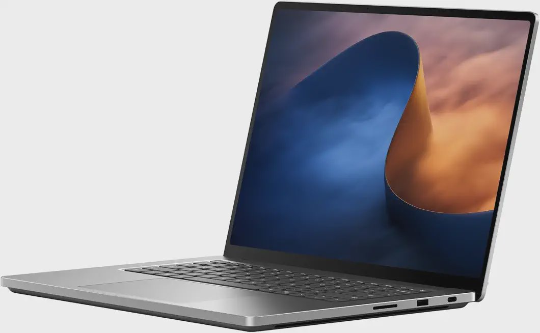 Microsoft Surface Laptop Ultra 15-inch with NVIDIA RTX Spark in Platinum — real product photo