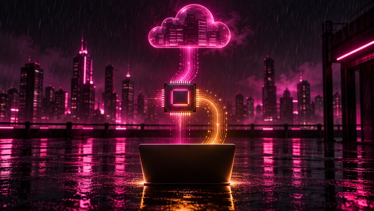 Hybrid intelligence routing: local model vs cloud paths